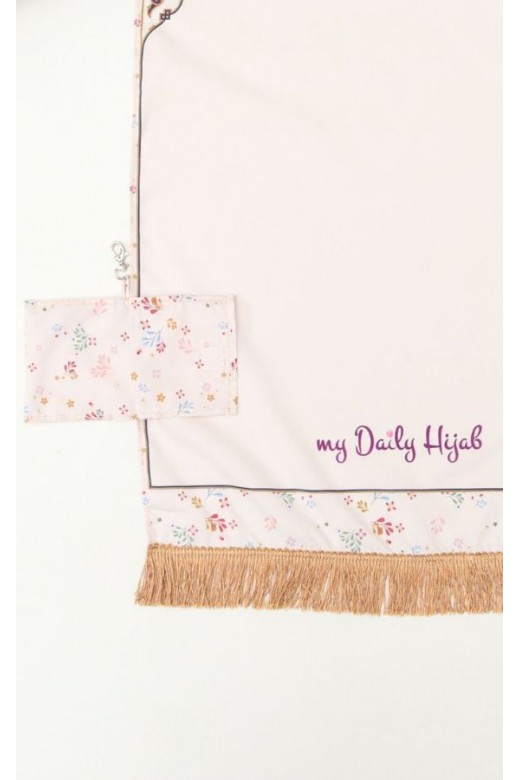 Sajadah Travel Azzura Rumbai Creme